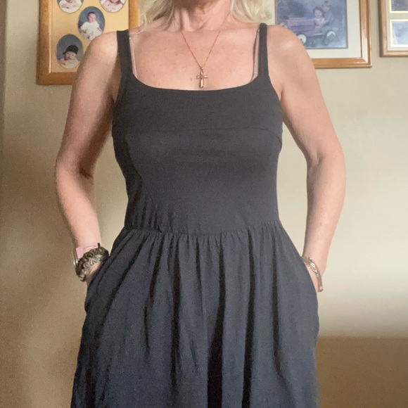 Free People Beach Black dress xs NWT - Picture 15 of 15